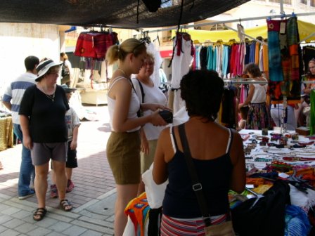The market in Begur